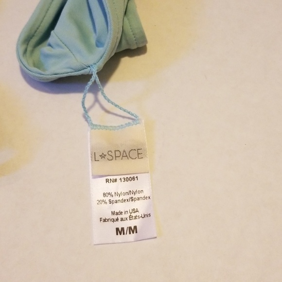 NWOT L*Space Flashback Bikini Top - Picture 6 of 7